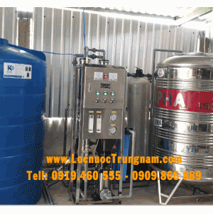 Hệ thống xử lý nước nhiễm mặn thành nước ngọt phục vụ ăn uống, sinh hoạt gia đình