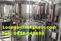 Dây Chuyền Chiết Rót Chai Pet 300ml, 500ml, 1.5 lít