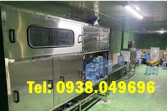 Máy sấy màng co, máy co màng nhiệt , máy rút màng co áo bình nước suối 20 lít