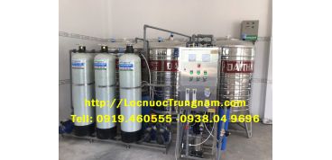 Giá dây chuyền lọc nước tinh khiết - Sản xuất đóng bình 20 Lít