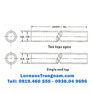 Ống thạch anh Đèn UV 1201, Ống thạch anh SQ-230895 Taiwan